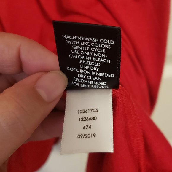 Torrid Lace Red Choker Babydoll Tank - Picture 7 of 7